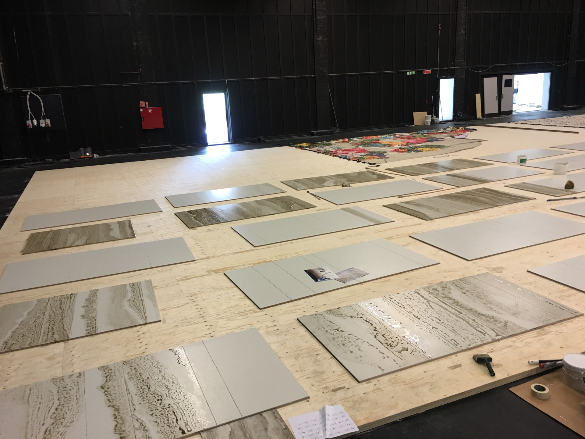 Molly Kyhl marbled floor – the opera house